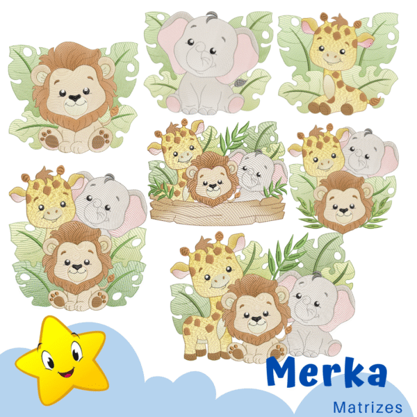 Coleção Safari V1 - Selva