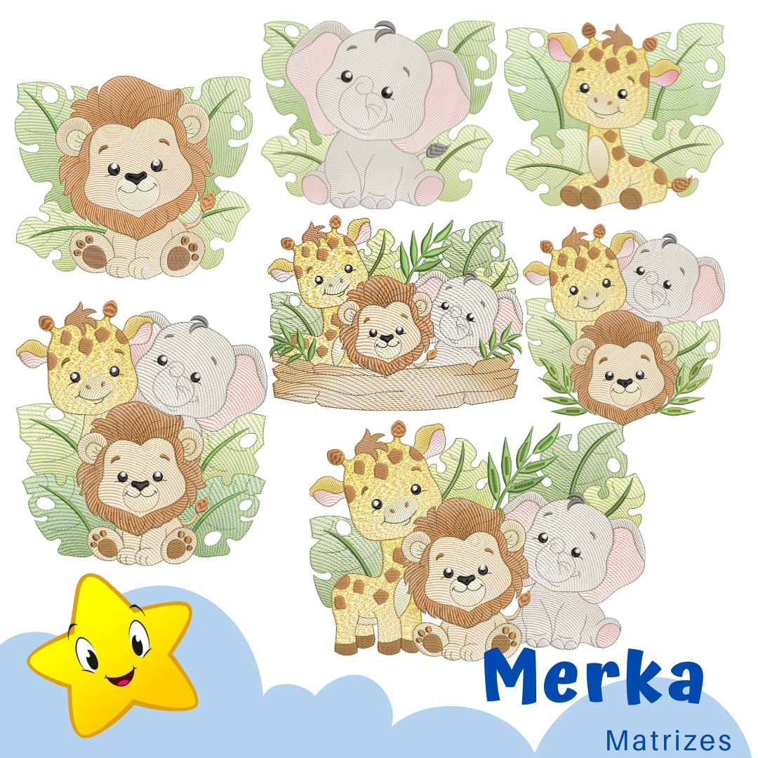 Coleção Safari V1 – Selva