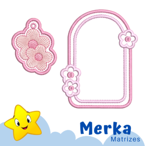 Tag / Chaveiro - Flor